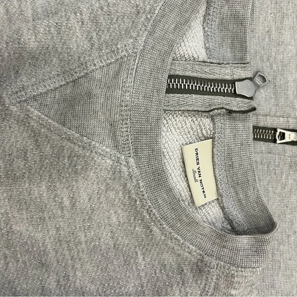 Dries Van Noten Gray Women's Sweater Small - Picture 4 of 4